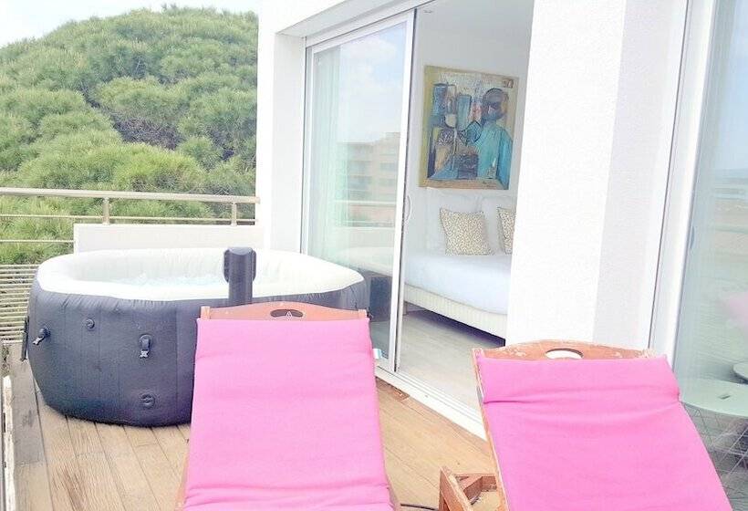 Номер Стандарт с Террасой, Sable Et Soleil   Port, Plage Et Spa