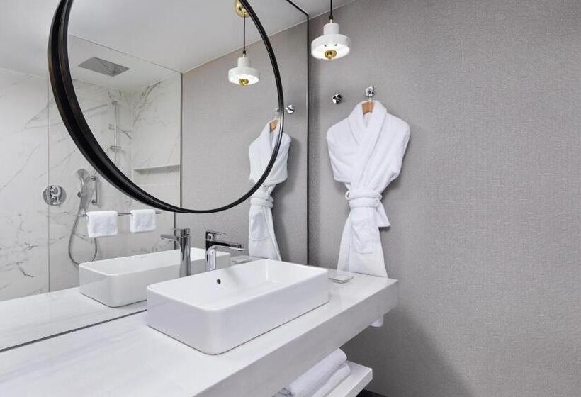 اتاق دلوکس با تخت کینگ و چشم‌انداز, Grand Hyatt Athens