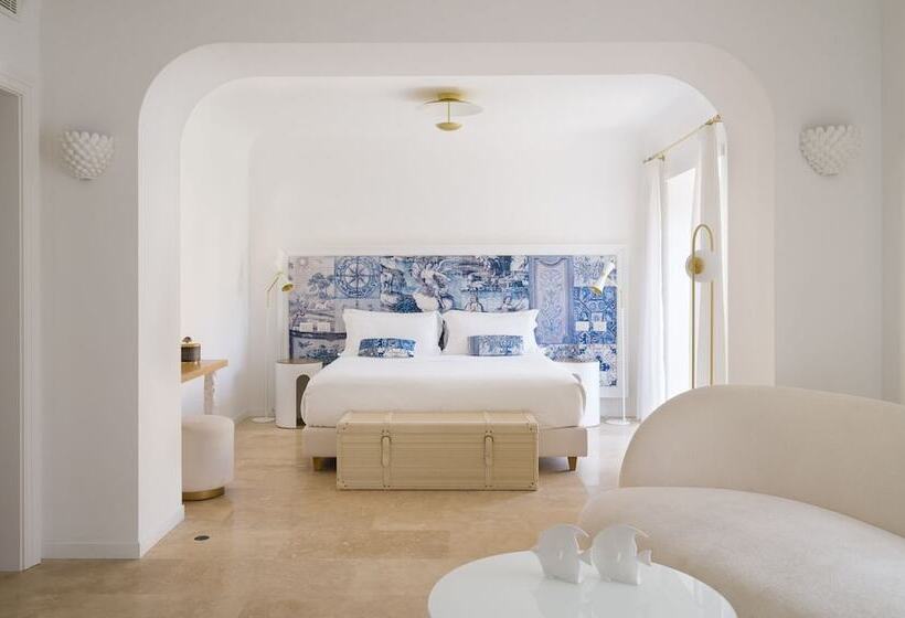小型套房带海景, La Residenza Capri