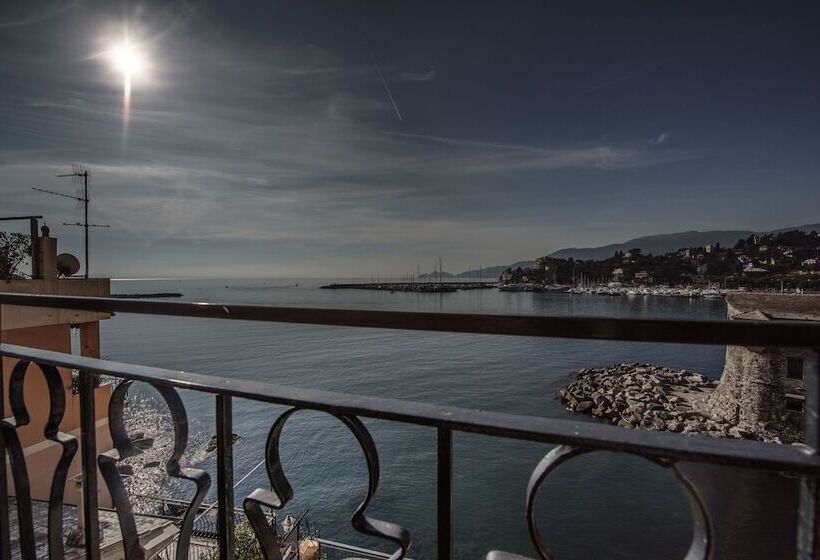 스탠다드 싱글 룸 바다 전망, Italia E Lido Rapallo
