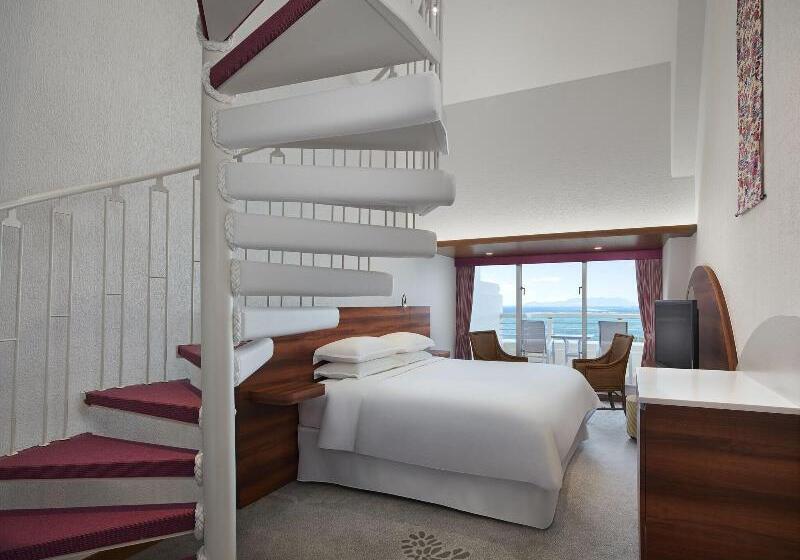 اتاق استاندارد با تخت بزرگ, Sheraton Okinawa Sunmarina Resort