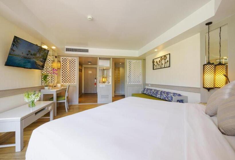 디럭스 룸 가든 전망, Katathani Phuket Beach Resort   Sha Extra Plus