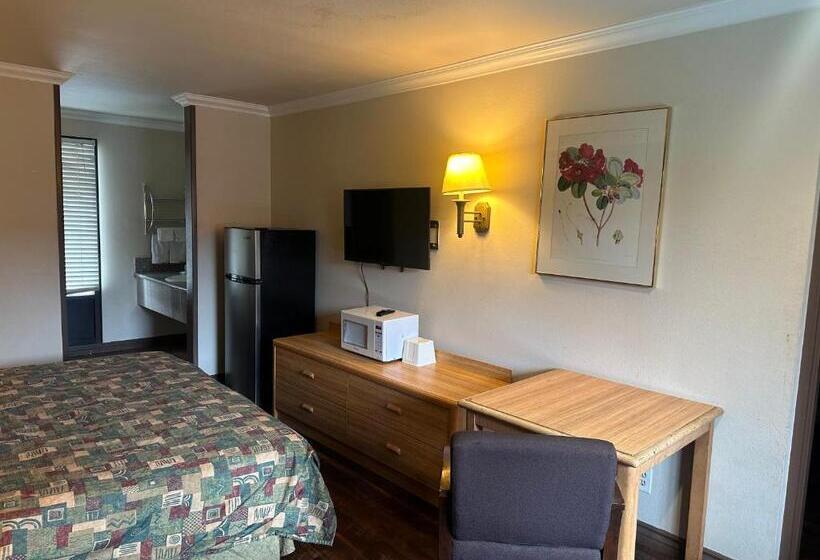 디럭스 스위트 킹 침대, Palm Inn Hotel Near Tyler Mall Riverside