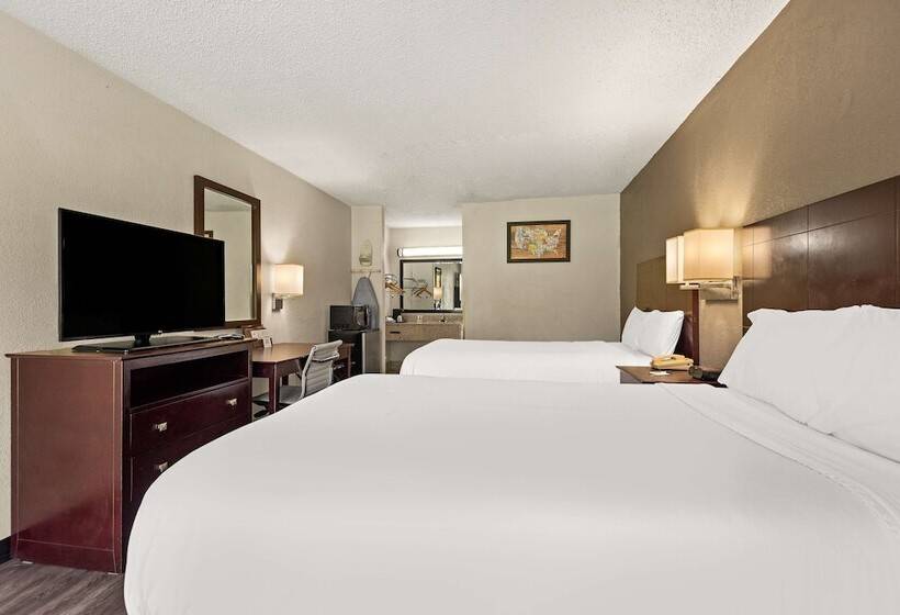 스탠다드 룸 더블 침대 2개, Americas Best Value Inn Laurel