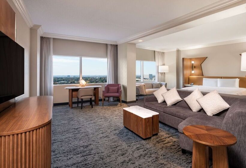 Studio Standard Łóżko Małżeńskie, Hilton Dallas Lincoln Centre
