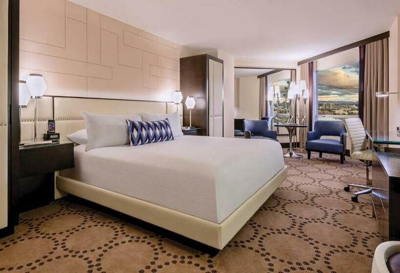 quarto Deluxe Cama King Vista Cidade, Harrah's Hotel and Casino Las Vegas