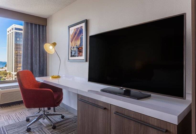 景色の見えるダブルベッドスタンダードルーム, Hilton Garden Inn San Francisco/oakland Bay Bridge