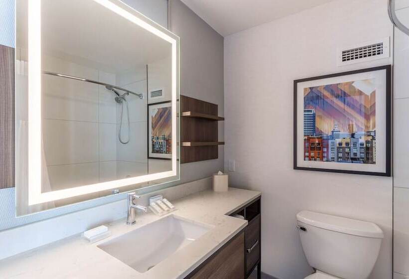 景色の見えるダブルベッドスタンダードルーム, Hilton Garden Inn San Francisco/oakland Bay Bridge