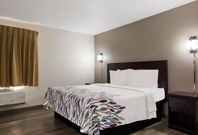 장애인을 위한 킹사이즈 침대 스탠다드 룸, Red Roof Inn Hartford  New Britain
