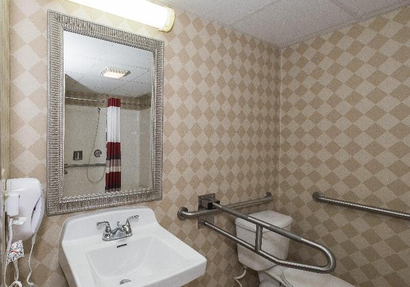디럭스 룸 킹사이즈 침대, Red Roof Inn Hartford  New Britain