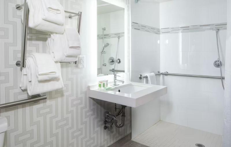 장애인을 위한 킹사이즈 침대 스탠다드 룸, Holiday Inn Washington College Pk I 95