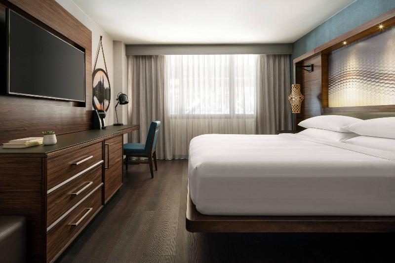 带大床的标准间, Seattle Airport Marriott