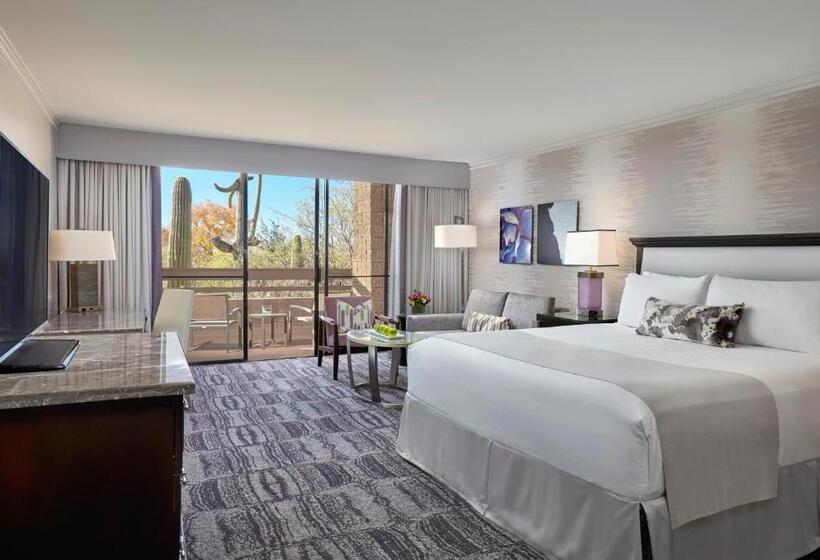 חדר סטנדרט עם מיטת קינג, Loews Ventana Canyon Resort
