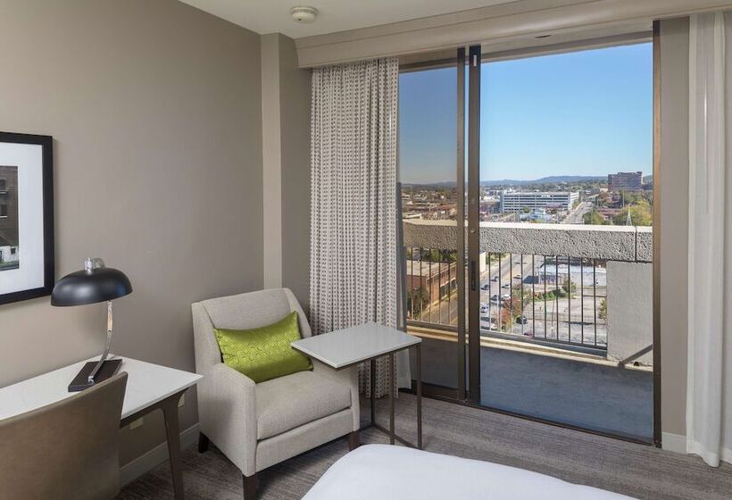 스탠다드 룸 더블 침대, Hilton Birmingham Downtown At Uab
