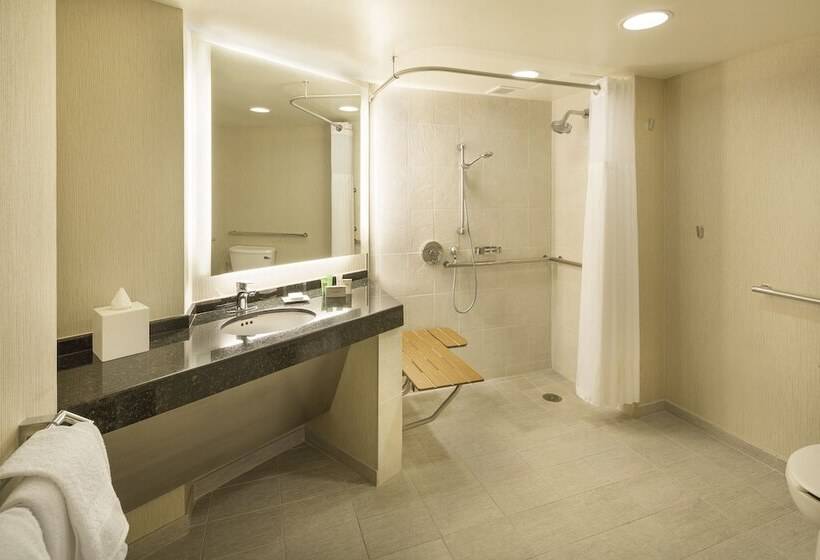 Pokój Typu Standard Łóżko Małżeńskie Przystosowany dla Osób Niepełnosprawnych, Hilton San Francisco Union Square