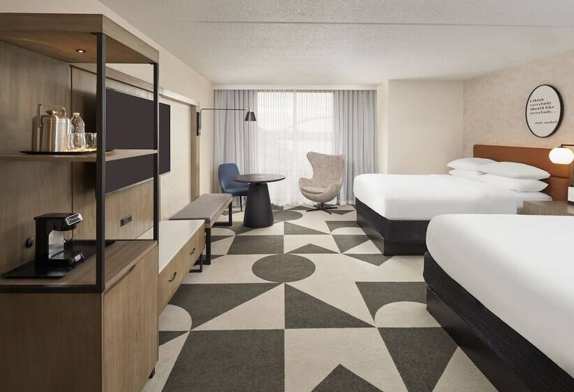 اتاق استاندارد با 2 تخت دوبل, Sheraton Pittsburgh Hotel At Station Square