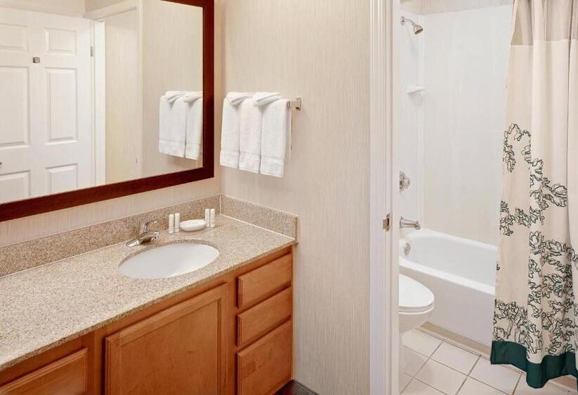 带2个卧室的套房, Residence Inn San Jose Campbell
