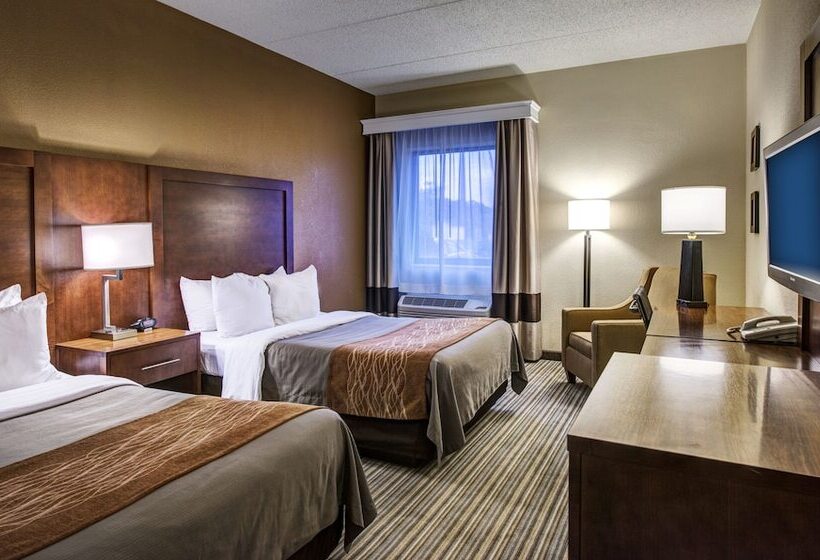 Номер Стандарт 2 Двуспальные Кровати, Comfort Inn  Hall Of Fame