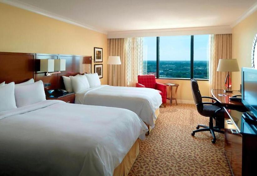 Номер Стандарт 2 Двуспальные Кровати, New Orleans Marriott Metairie At Lakeway
