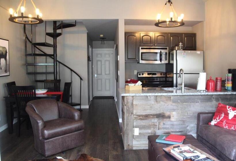 景色の見える一ベッドルームアパートメント, Breck Creekside At Wildwood Suites