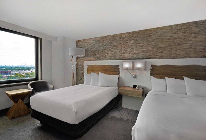 Номер Стандарт 2 Двуспальные Кровати, Hilton Hasbrouck Heights/meadowlands