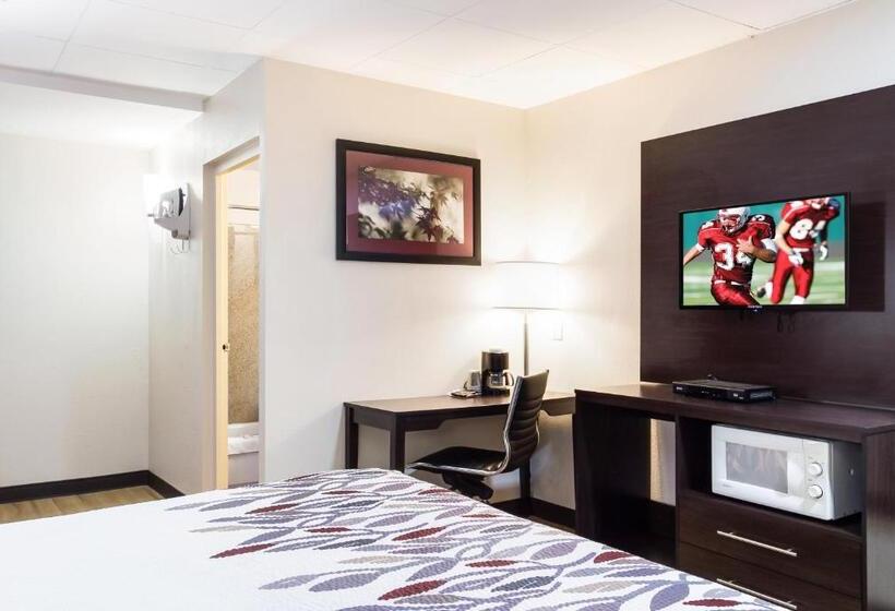 带大床的豪华间, Red Roof Inn York Downtown