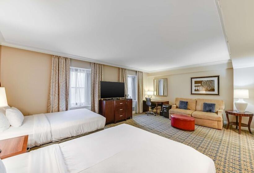 스탠다드 룸 더블 침대 2개, Capital Hilton