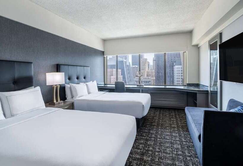 디럭스 룸 도시 전망, Capital Hilton