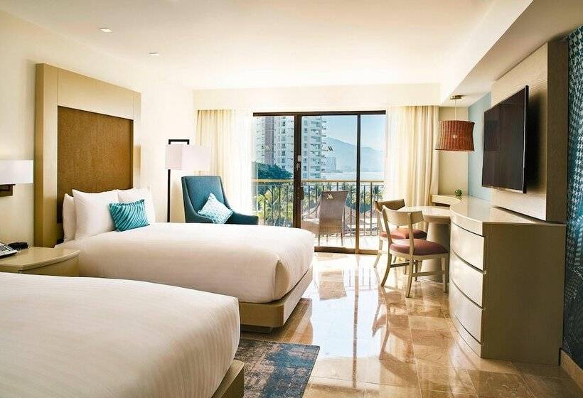 اتاق استاندارد با 2 تخت دوبل, Marriott Puerto Vallarta Resort & Spa