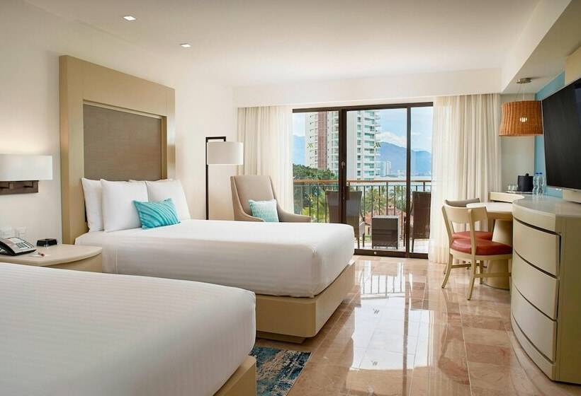 اتاق استاندارد با 2 تخت دوبل, Marriott Puerto Vallarta Resort & Spa