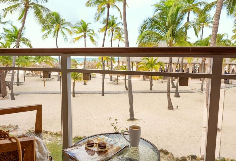 اتاق لوکس با چشم‌انداز دریا, Manchebo Beach Resort And Spa