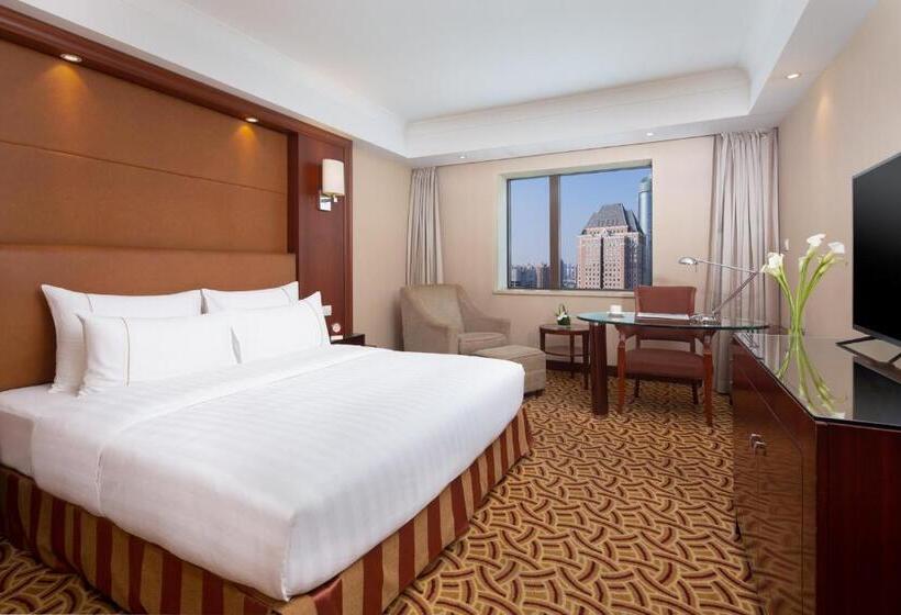 Quarto Deluxe Cama King, Jianguo Hotel Shanghai