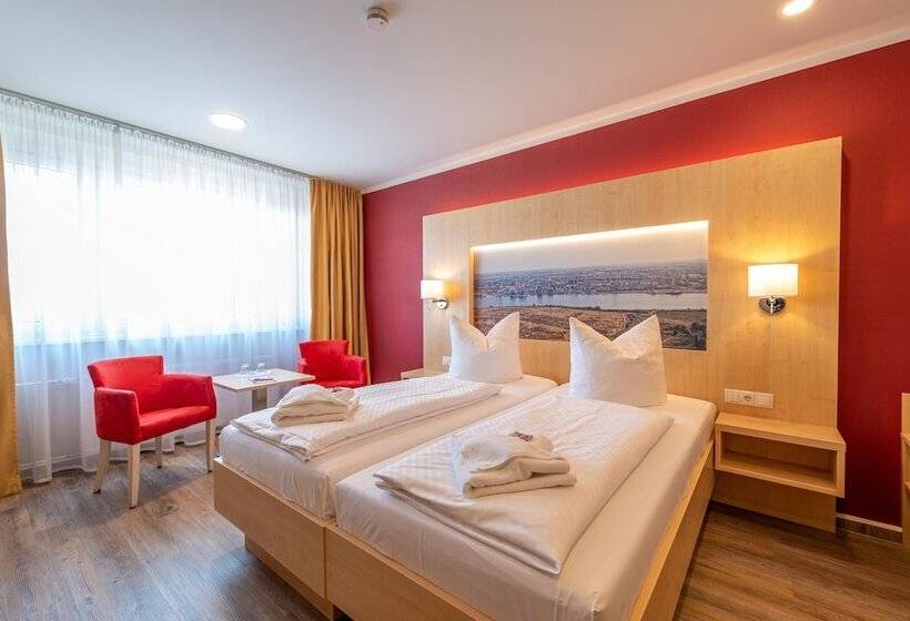 标准间带阳台, Das Hotel An Der Stadthalle   Rostock Hbf