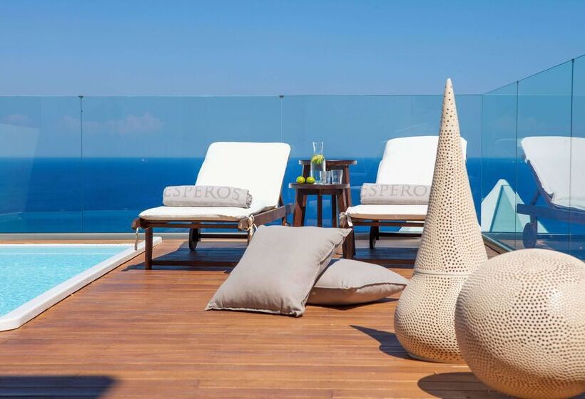 اتاق استاندارد با چشم‌انداز دریا, Esperos Village Blue & Spa  Adults Only