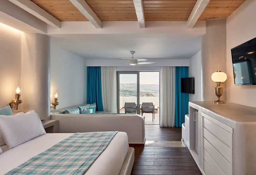 اتاق استاندارد با چشم‌انداز دریا, Esperos Village Blue & Spa  Adults Only