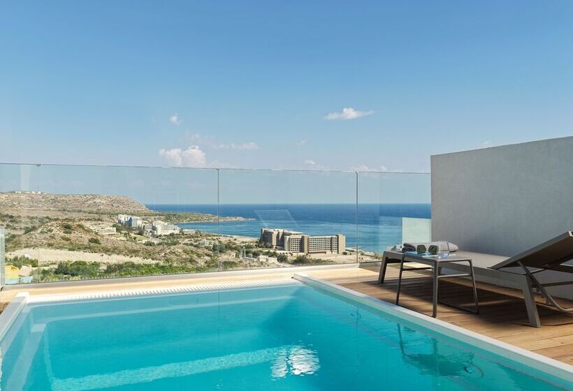 اتاق استاندارد با چشم‌انداز دریا, Esperos Village Blue & Spa  Adults Only