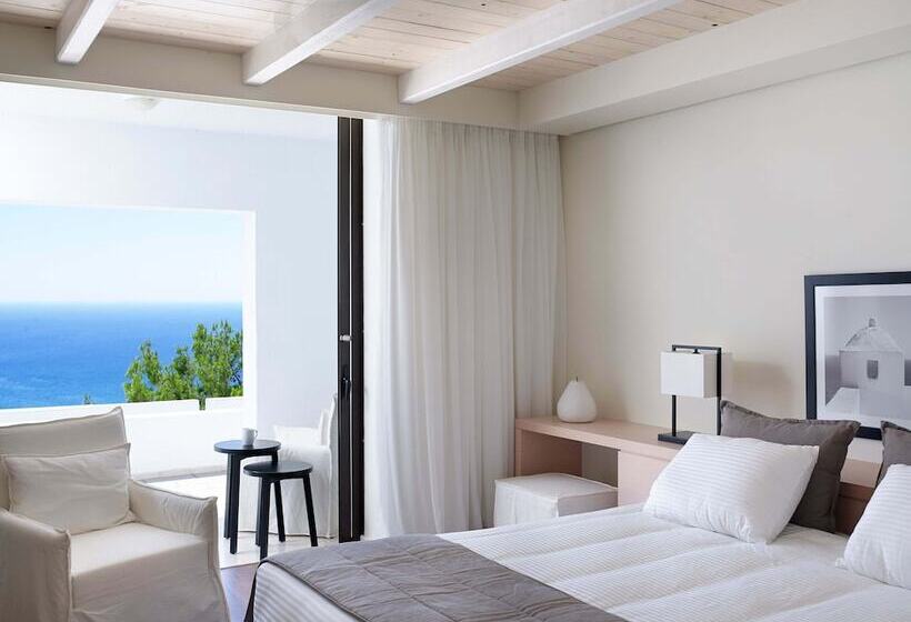اتاق استاندارد با چشم‌انداز دریا, Esperos Village Blue & Spa  Adults Only