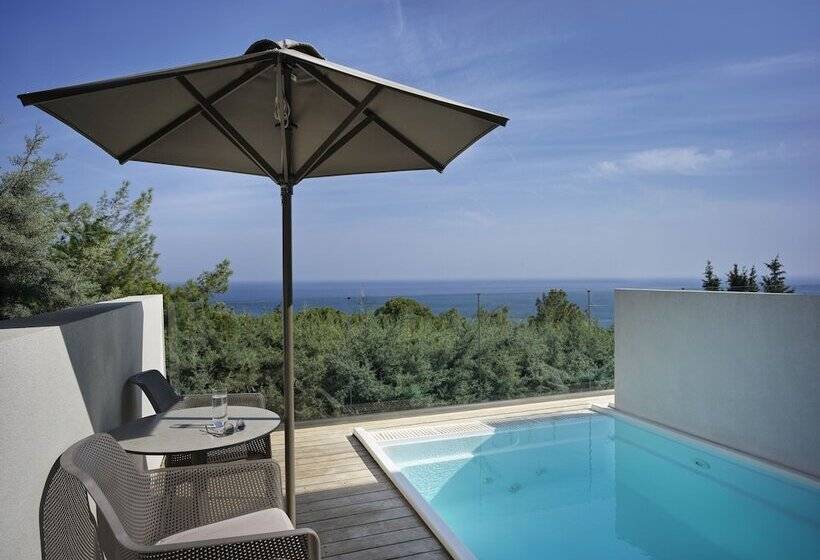 اتاق استاندارد با چشم‌انداز دریا, Esperos Village Blue & Spa  Adults Only