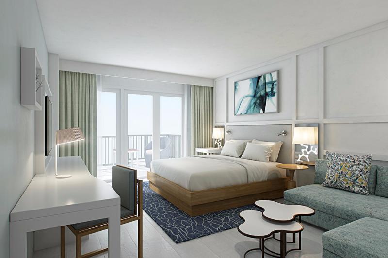 اتاق استاندارد با تخت بزرگ, The Westin Grand Cayman Seven Mile Beach Resort & Spa
