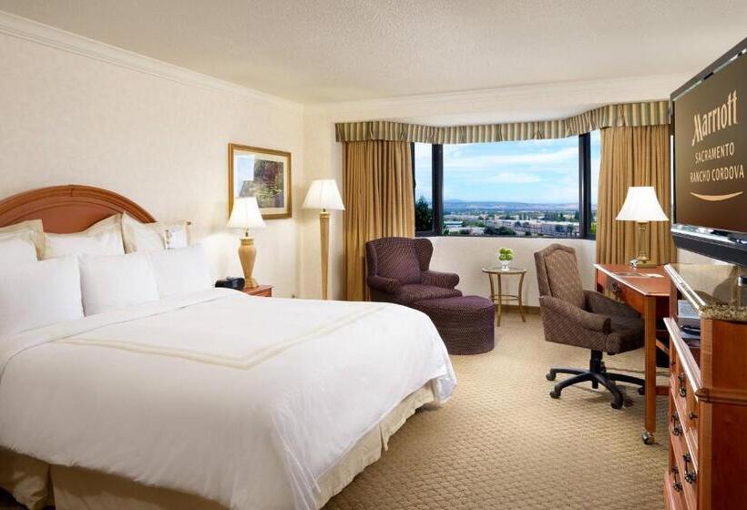 Номер Стандарт Кровать Кинг Адаптированный для Инвалидов, Sacramento Marriott Rancho Cordova