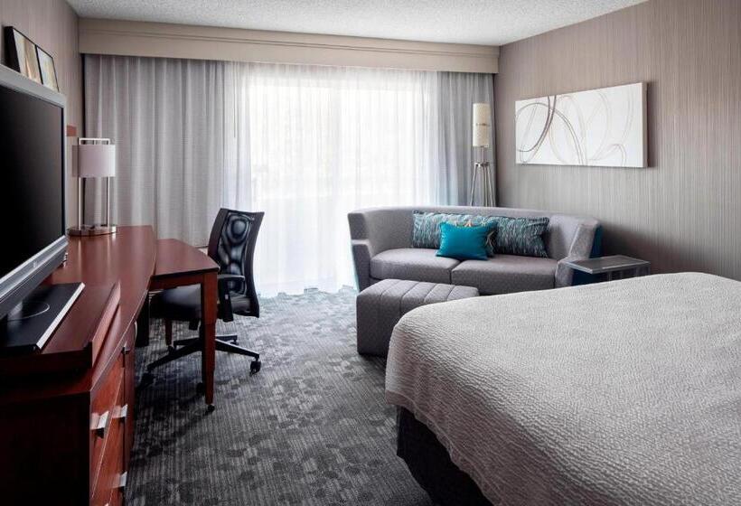 스탠다드 룸 킹사이즈 침대, Courtyard By Marriott San Mateo Foster City