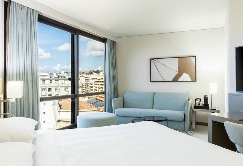 주니어 스위트 측면 바다 전망, Ac Hotel By Marriott Nice