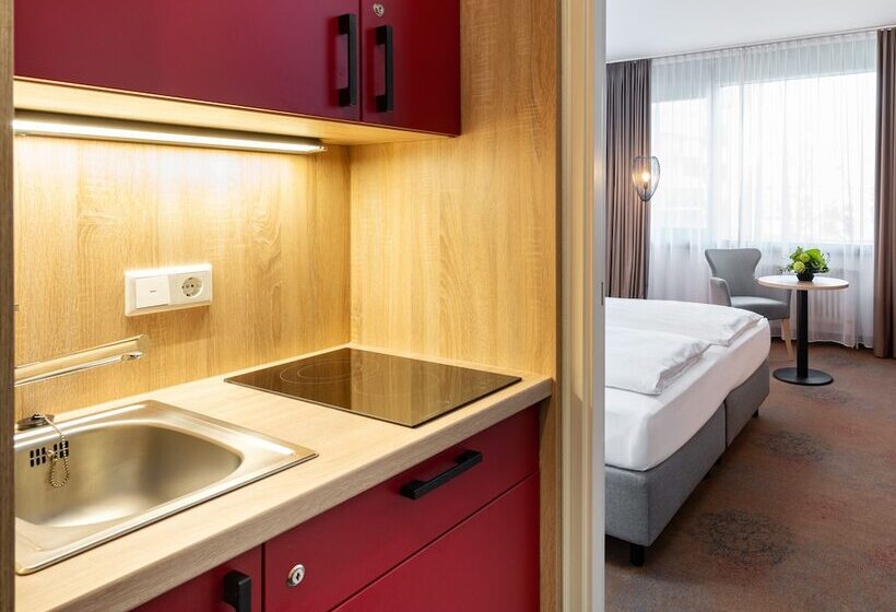 اتاق لوکس یک تخته, Plaza Hotel & Living Frankfurt