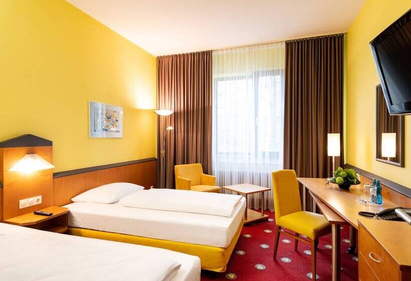اتاق استاندارد یک نفره, Plaza Hotel & Living Frankfurt