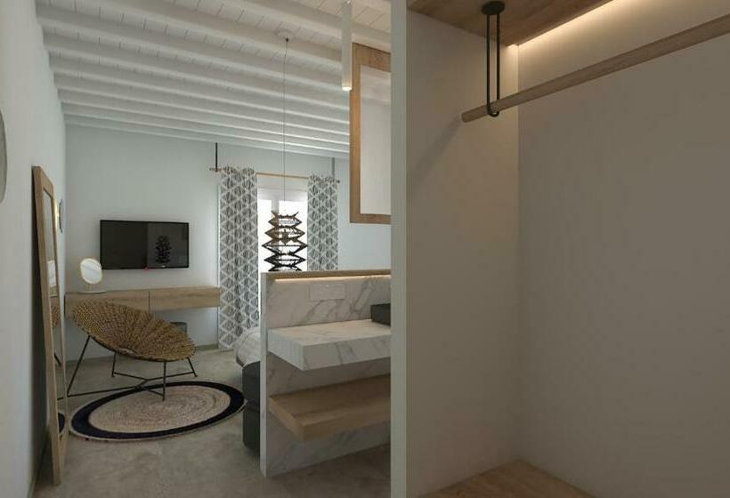 Junior Suite met Uitzicht op Zee, Apiro Mykonos