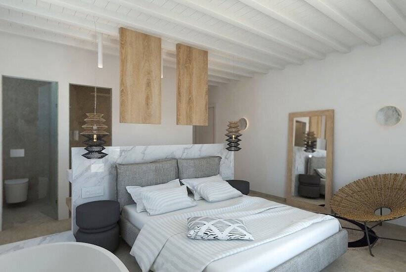 Junior Suite met Uitzicht op Zee, Apiro Mykonos