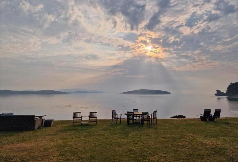 חדר משפחתי נוף לים, Balcary Bay Country House Hotel