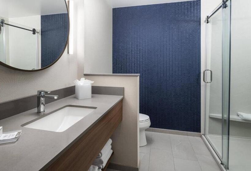 带大床的标准间, Fairfield Inn & Suites By Marriott South Kingstown Newport Area