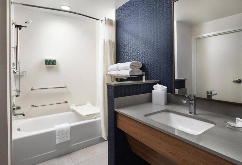 带大床的套房, Fairfield Inn & Suites By Marriott South Kingstown Newport Area
