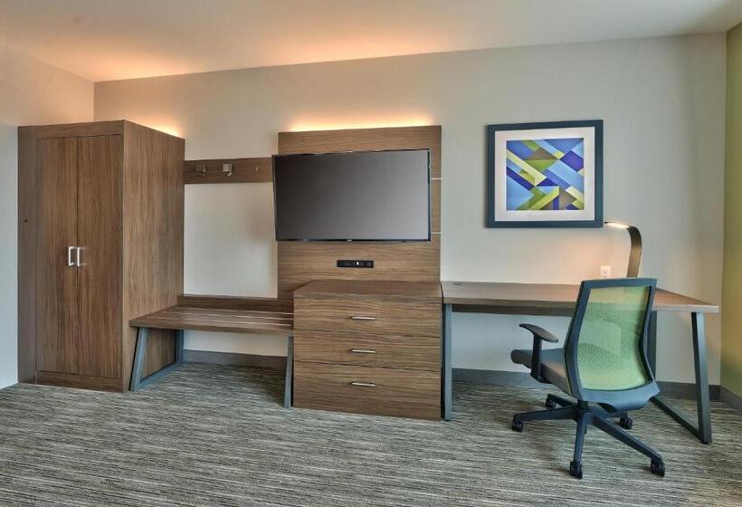适合残疾人士使用的带超级大床的标准间, Holiday Inn Express & Suites - Albuquerque East, An Ihg